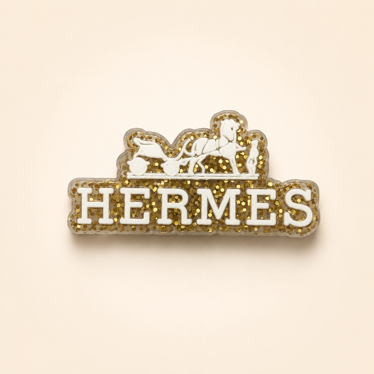 Hermès Logo Doré