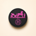 Hermès Logo Charette Fushia