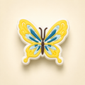 Papillon Jaune & Bleu