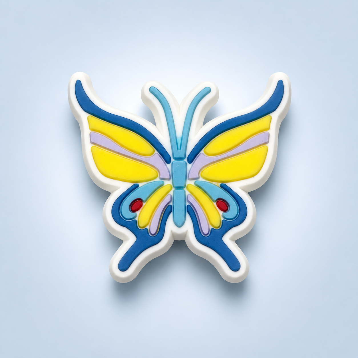 Papillon Bleu & Jaune